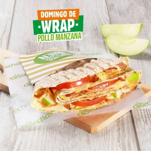 Wraps Pollo Manzana